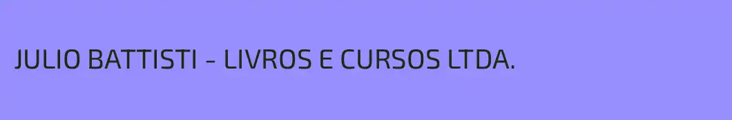 JULIO BATTISTI - LIVROS E CURSOS LTDA.